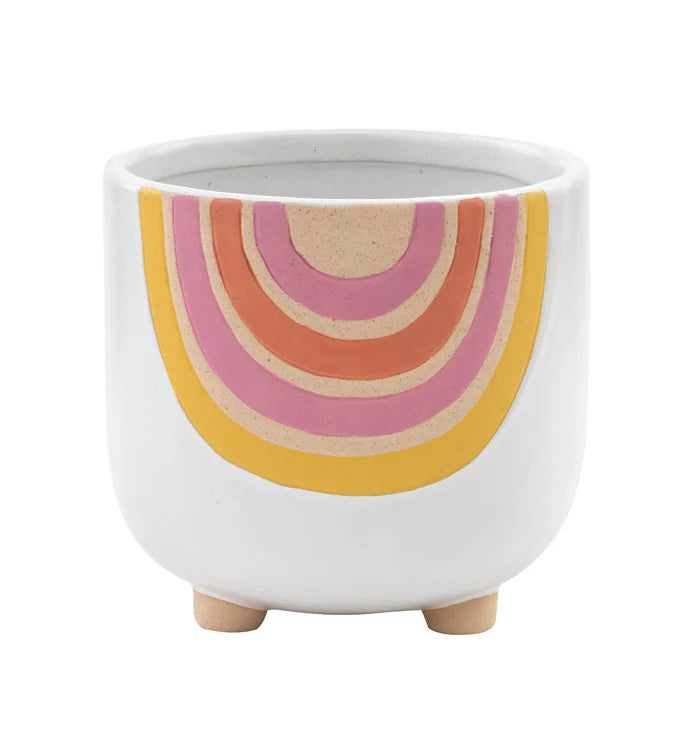 Rainbow Footed Planter