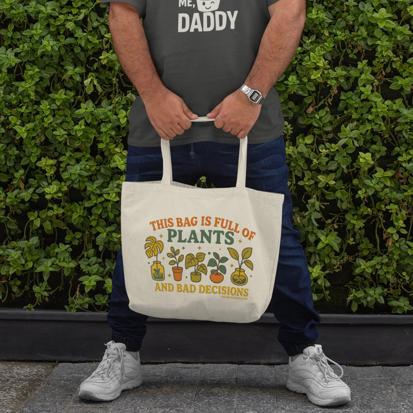 Plants & Bad Decisions Tote Bag