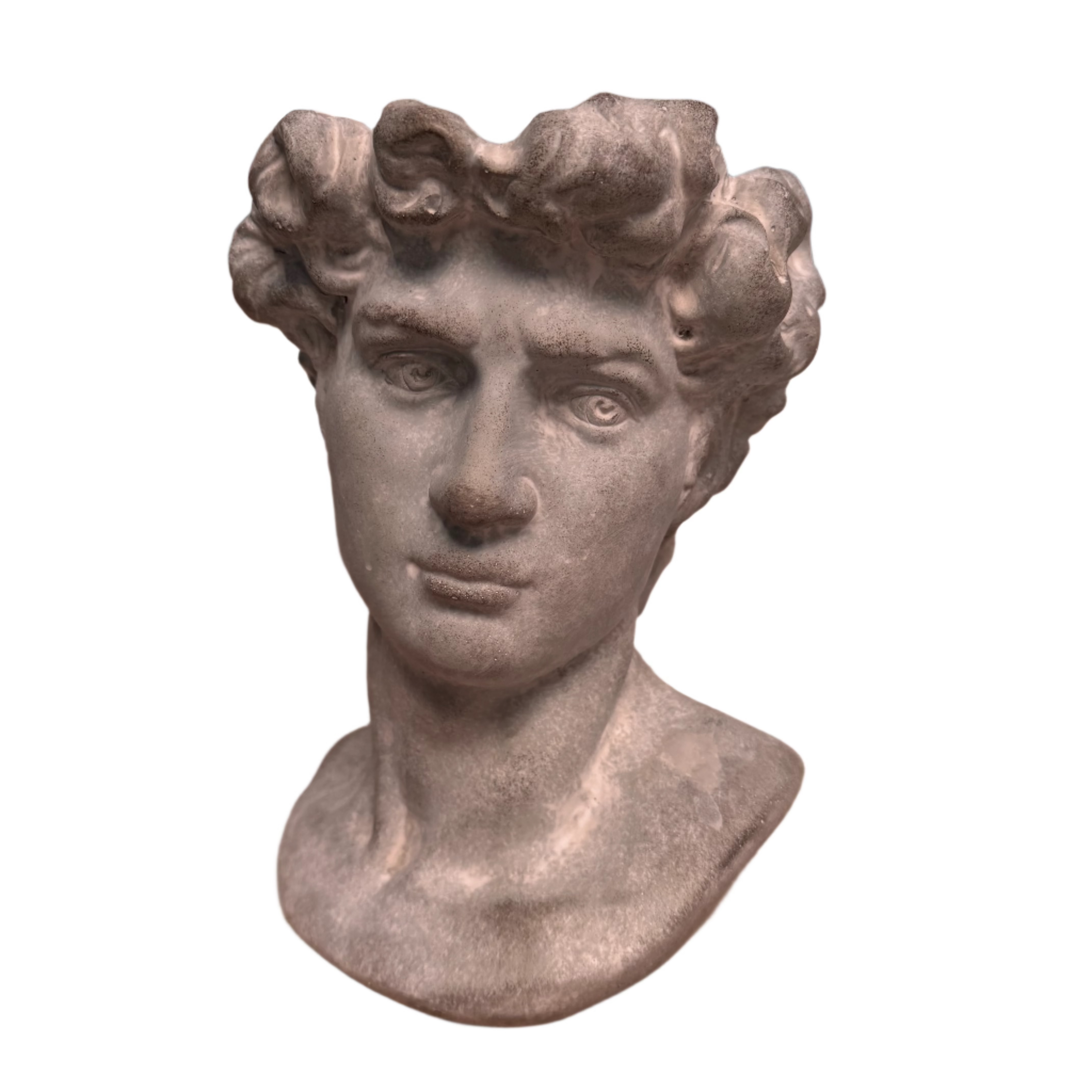 Cement Adonis Head Planter