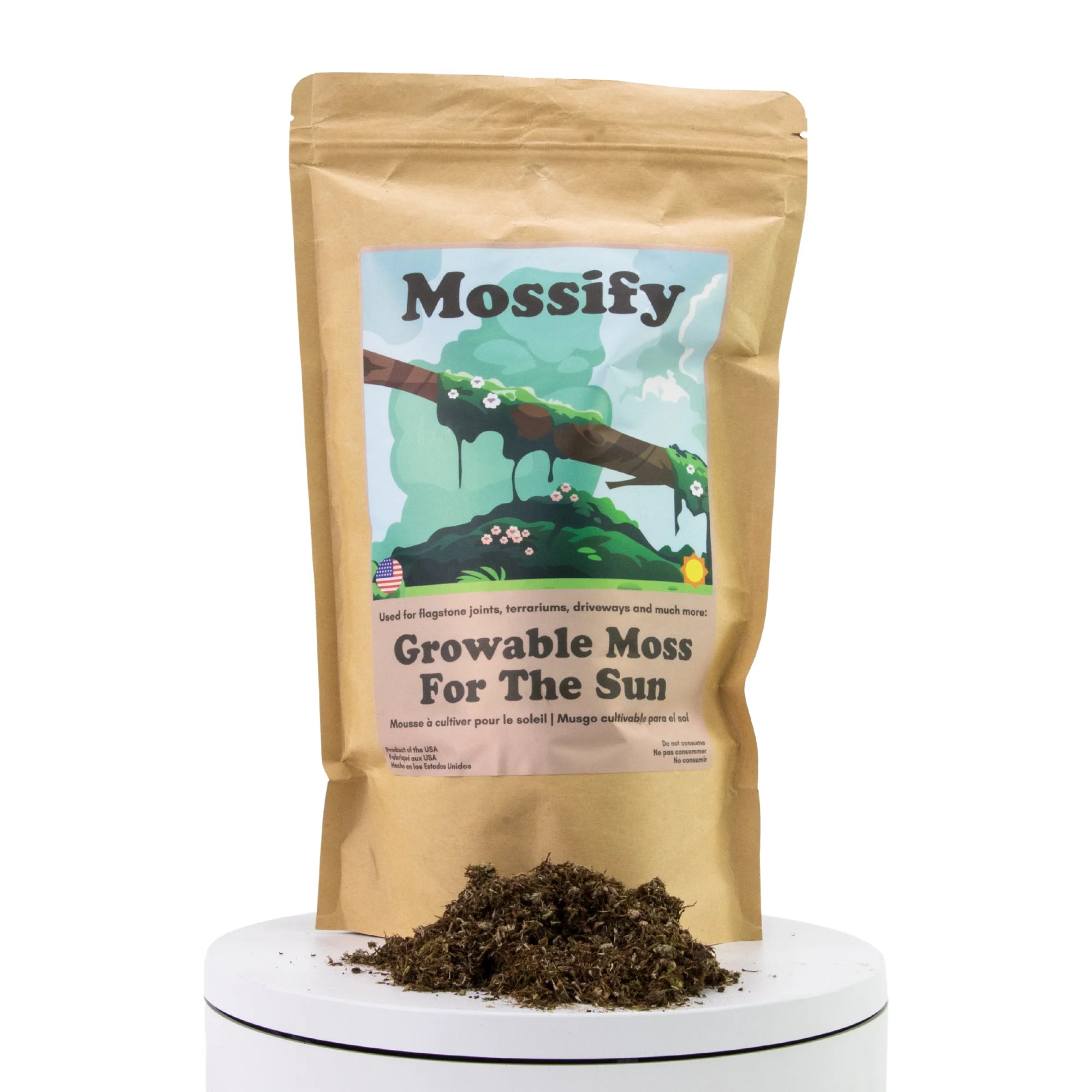 Growable Moss For The Sun