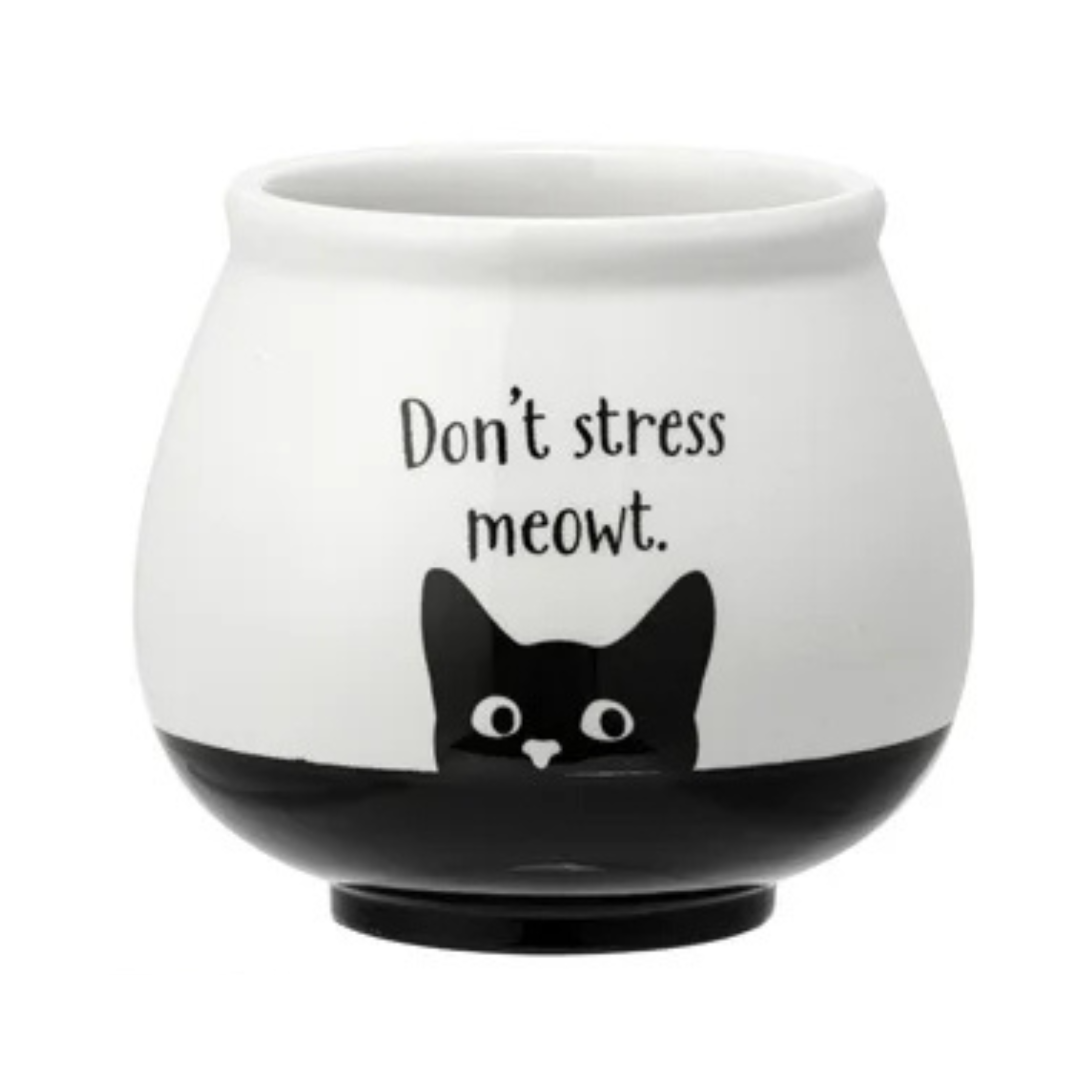 Witty Animal Black & White Planter