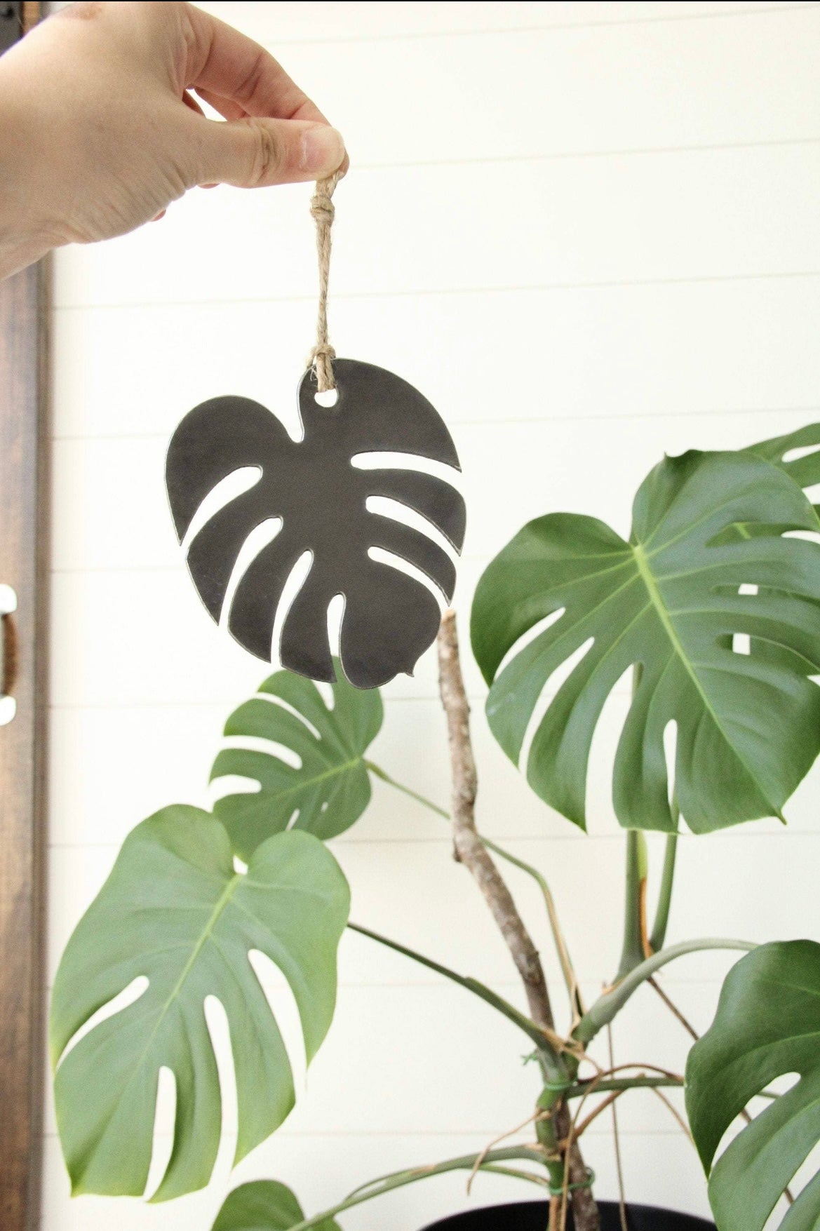 Monstera Leaf Christmas Tree Ornament