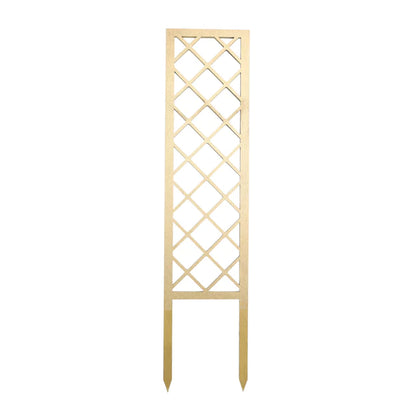 Cross-Hatch Wooden Trellis