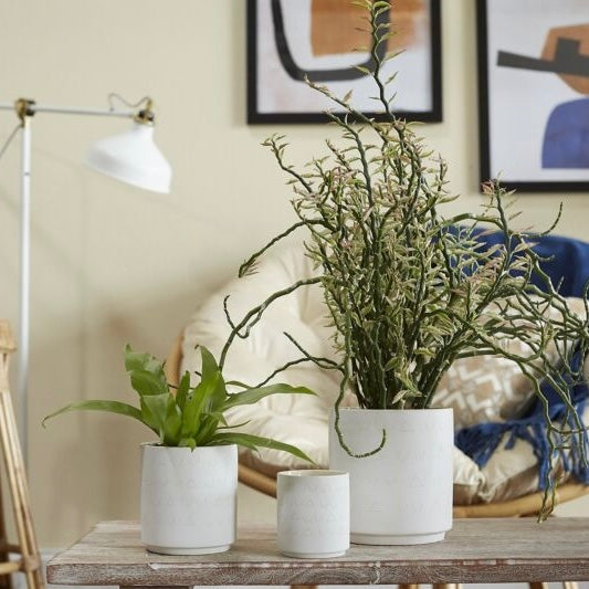 Triangles and Tatas Pot 4.5&quot; x 4.75&quot;