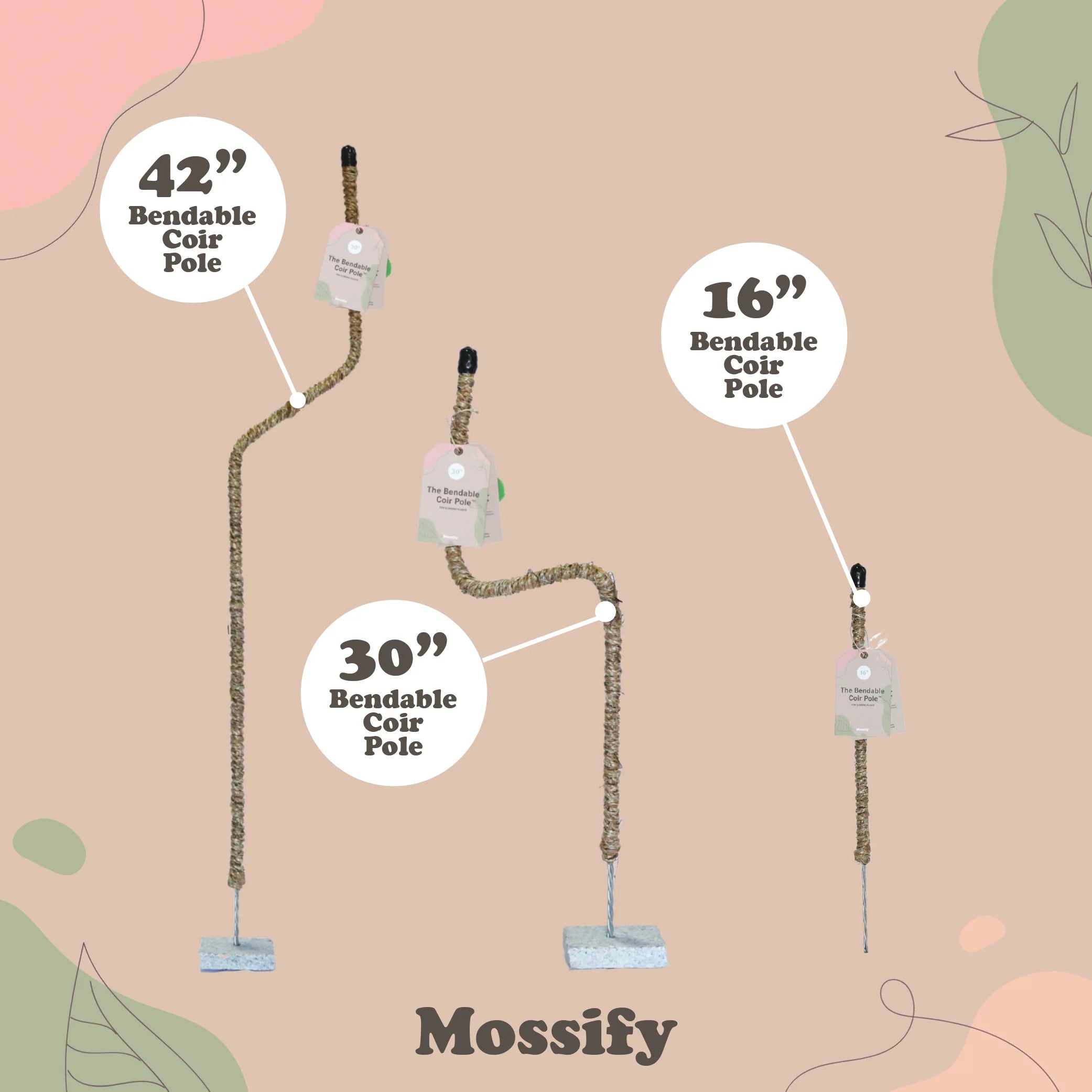 The Original Bendable Coir Pole™