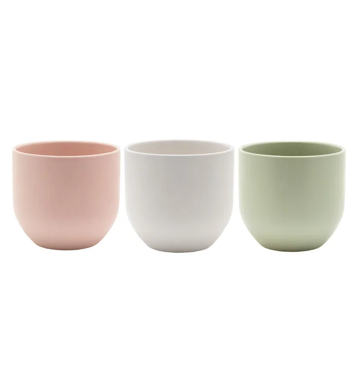 Soft Pastel Matte Cache Pots