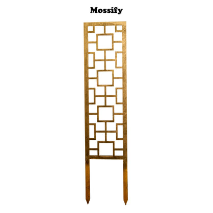 Tropical Squares Wooden Trellis