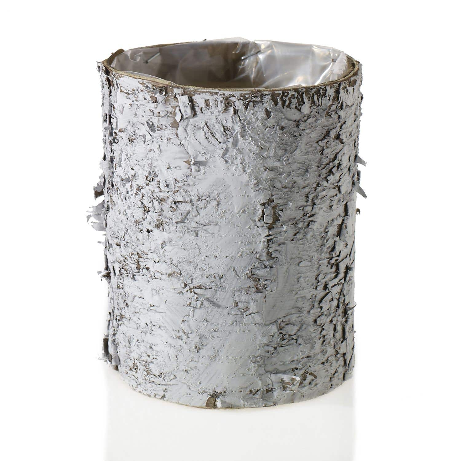 White Birch Pot