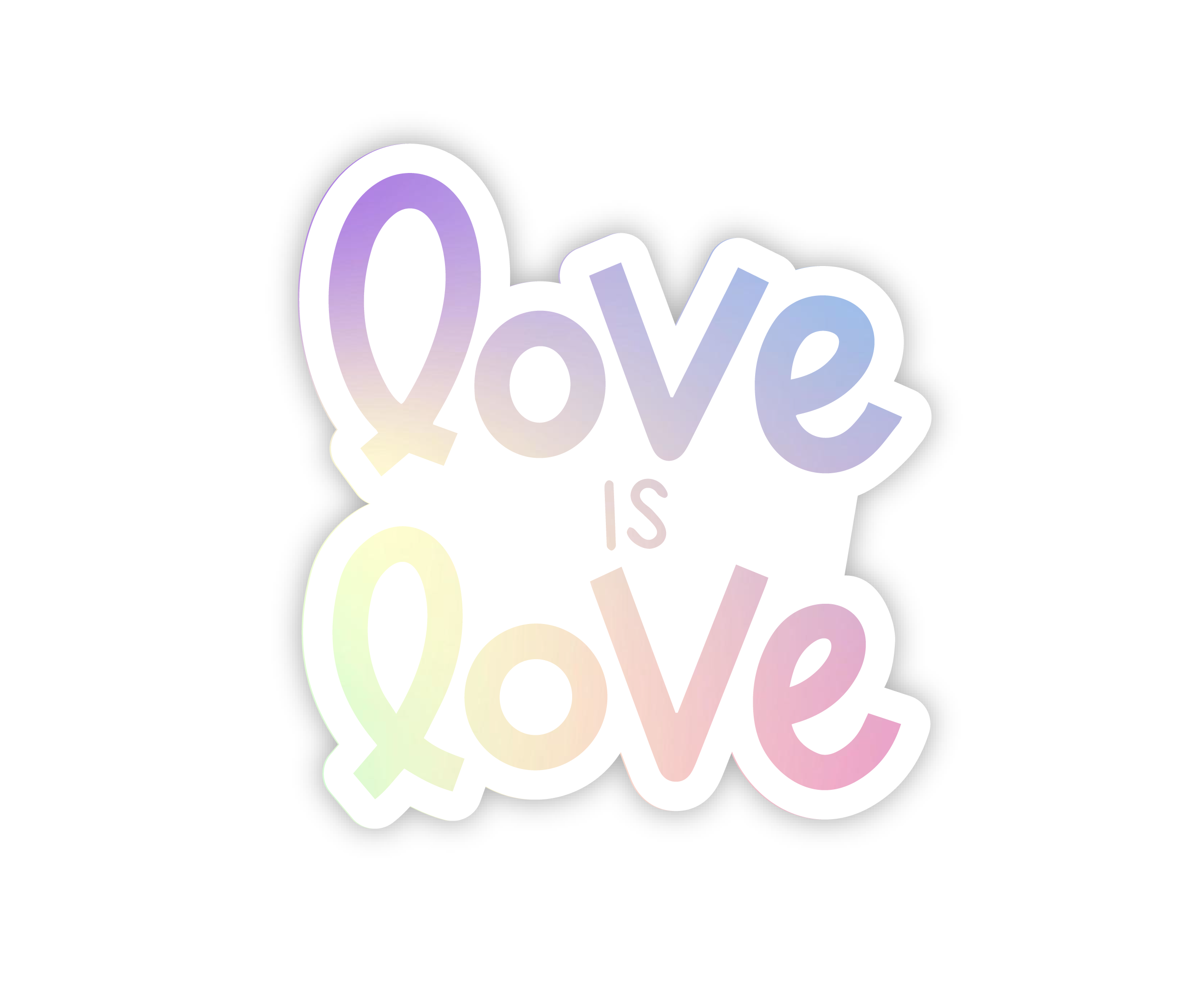 Love is Love Pride Sticker