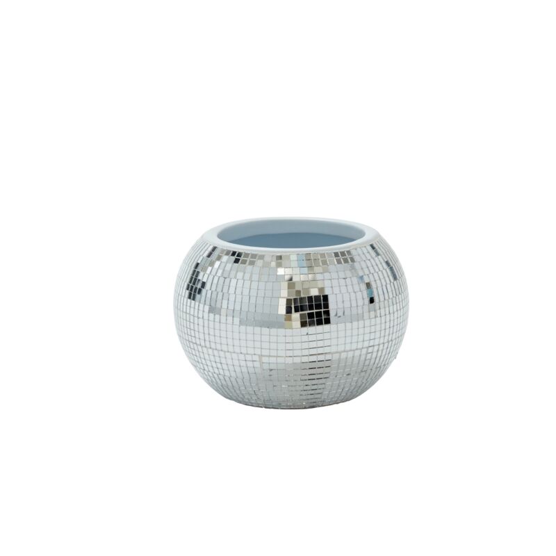 Disco Ball Planter 6.5” x 4.75”