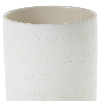 Triangles and Tatas Pot 4.5&quot; x 4.75&quot;