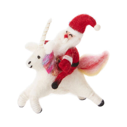 Fantastic Santa Ornament — Set of 2