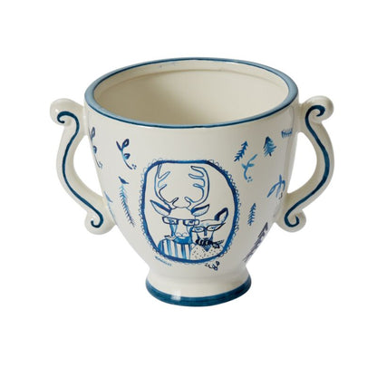 E+E Portrait Pot – Frankie &amp; Margie 7.75&quot; x 6&quot; x 6&quot;