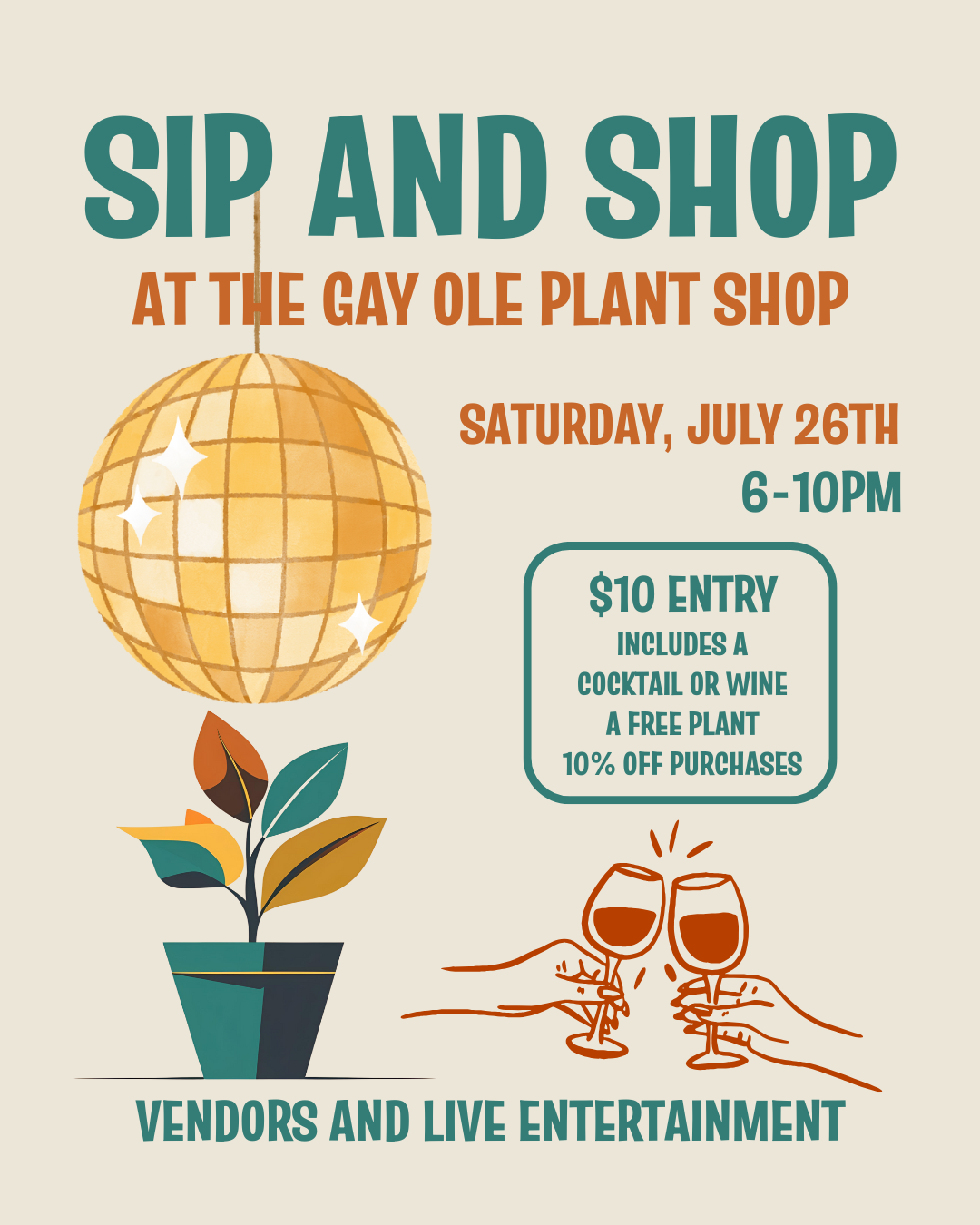 Sip and Shop