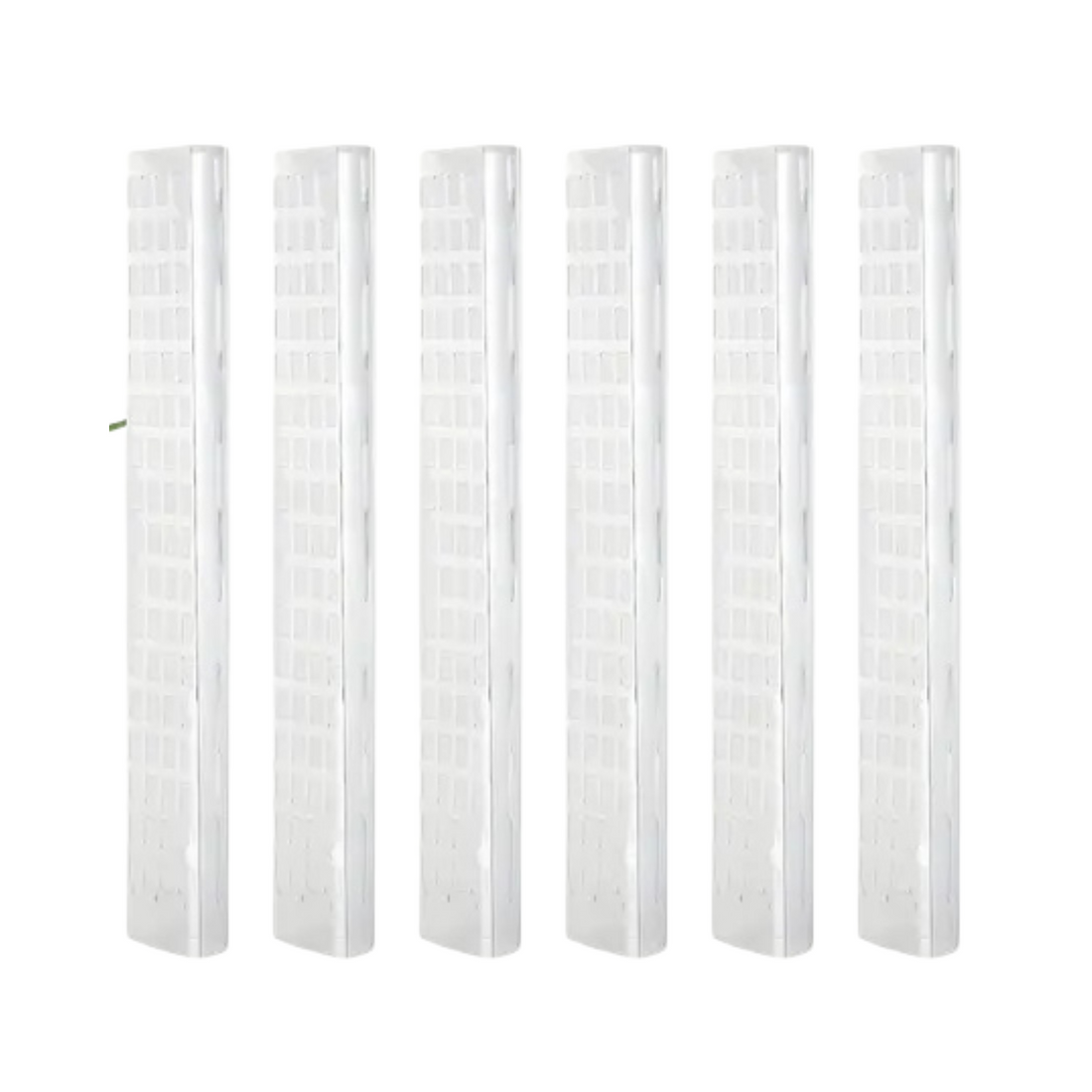 D-Shaped Transparent Moss Pole 15&quot;