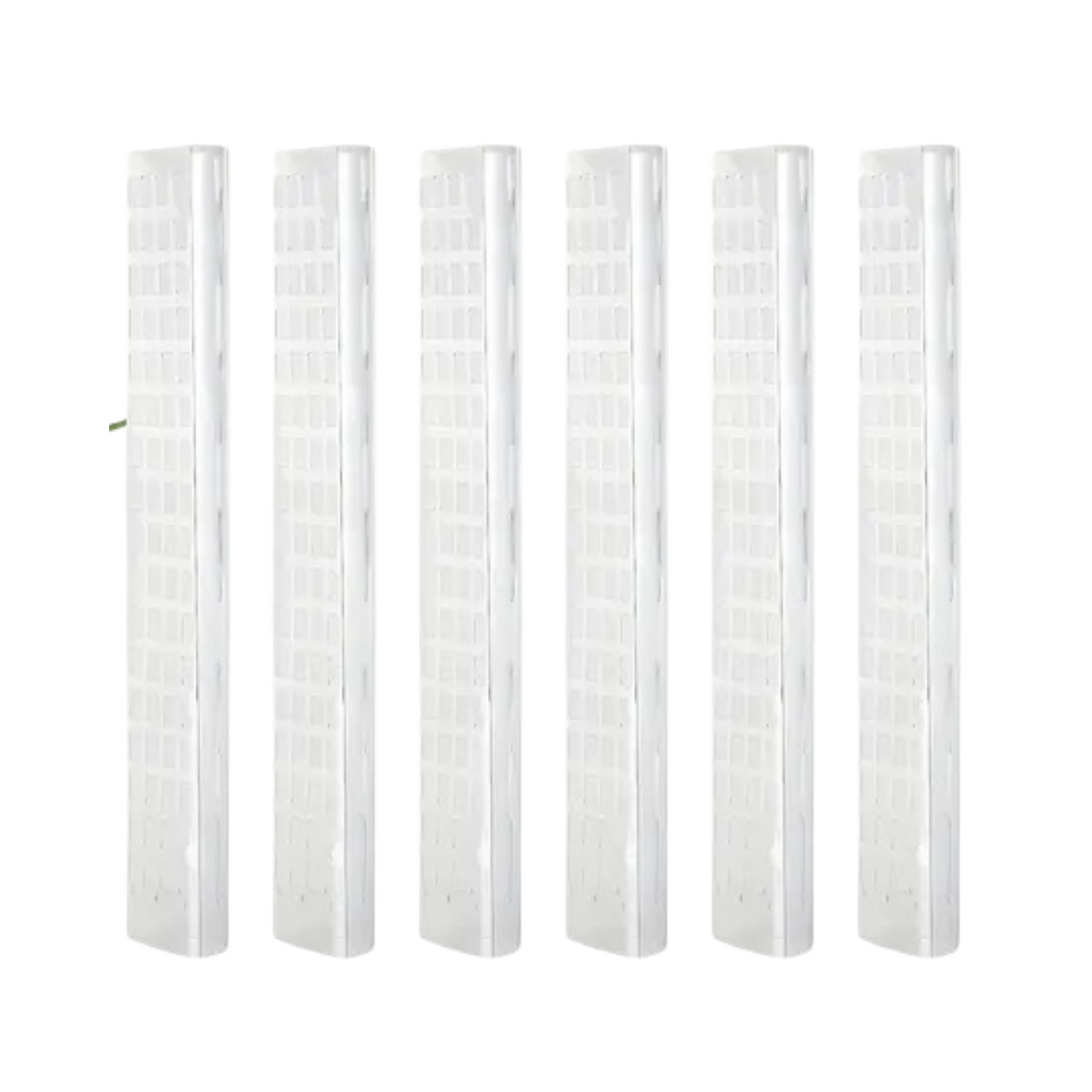 D-Shaped Transparent Moss Pole 15&quot;