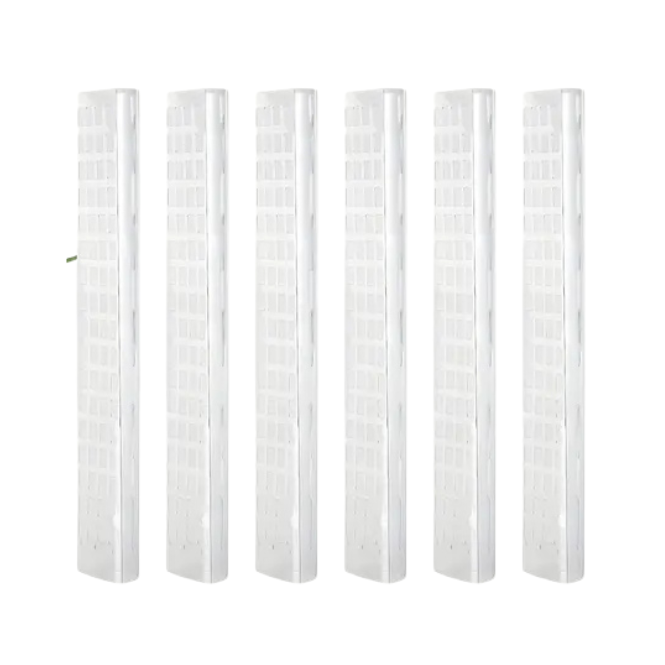 D-Shaped Transparent Moss Pole 15&quot;
