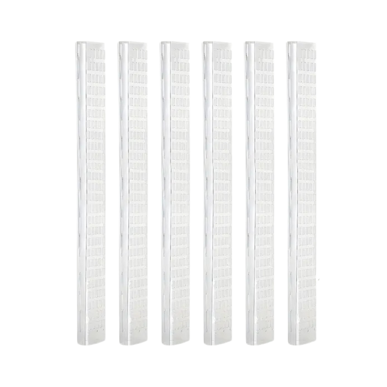 D-Shaped Transparent Moss Pole 24&quot;