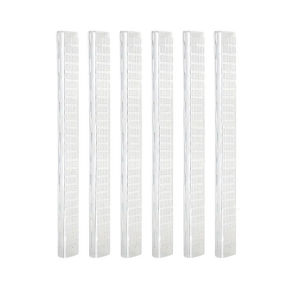 D-Shaped Transparent Moss Pole 24&quot;