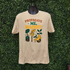 Beige t-shirt with &