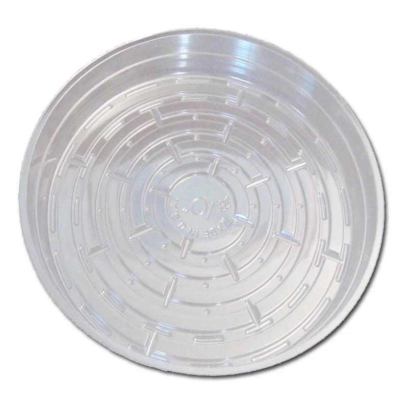 Clear Plastic Saucer