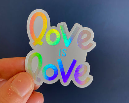 Love is Love Pride Sticker