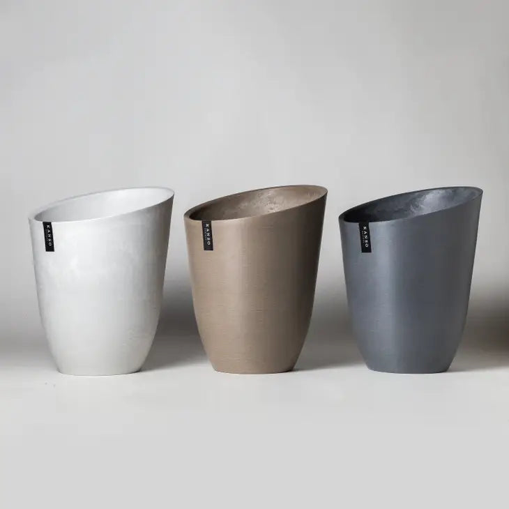 Recycled Tall Planter Pot