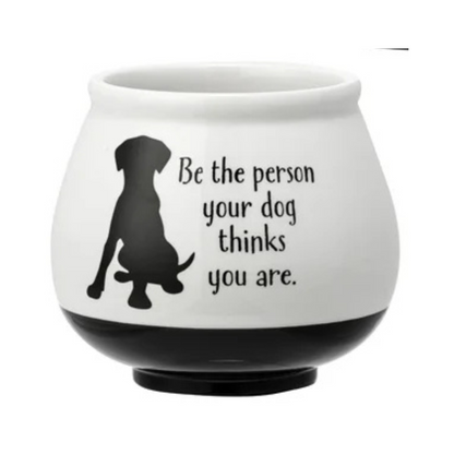 Witty Animal Black &amp; White Planter