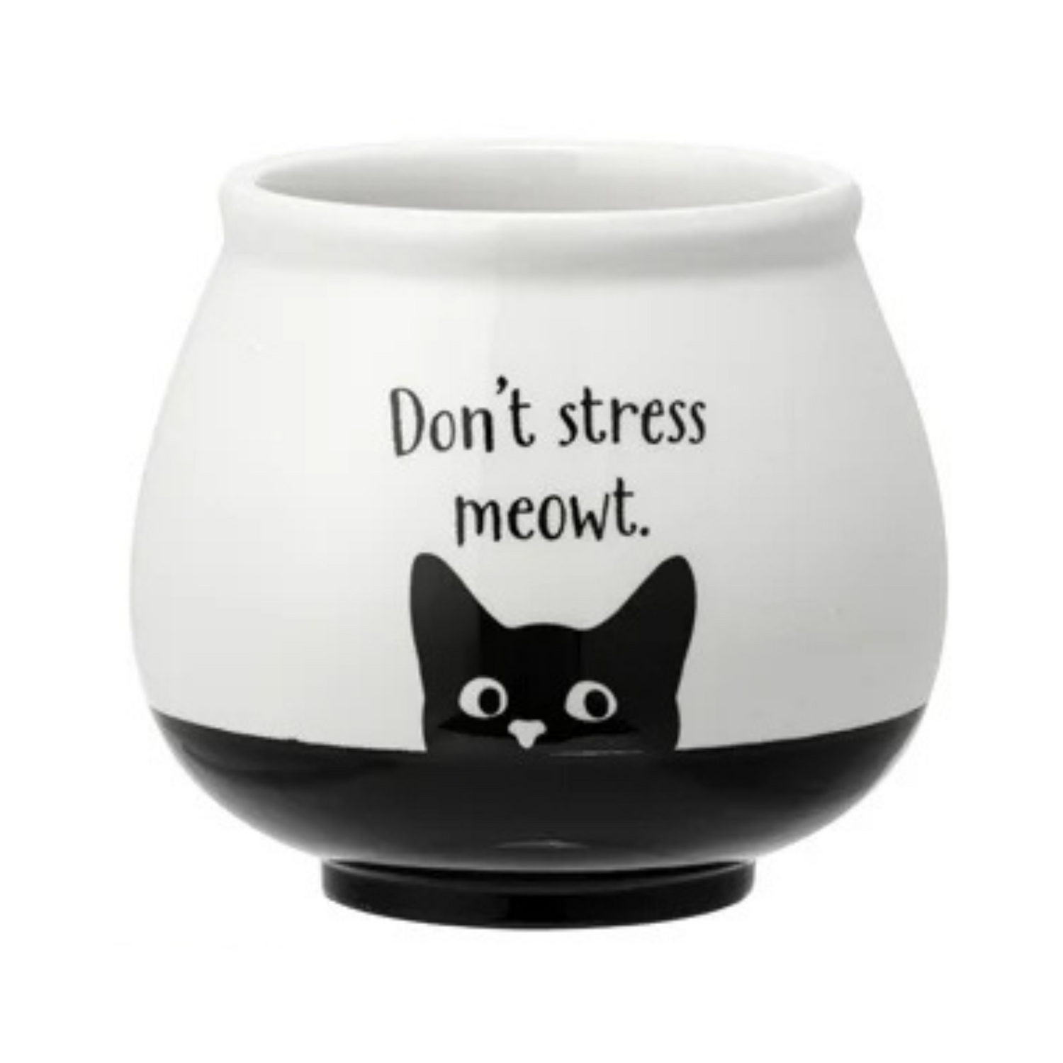 Witty Animal Black &amp; White Planter