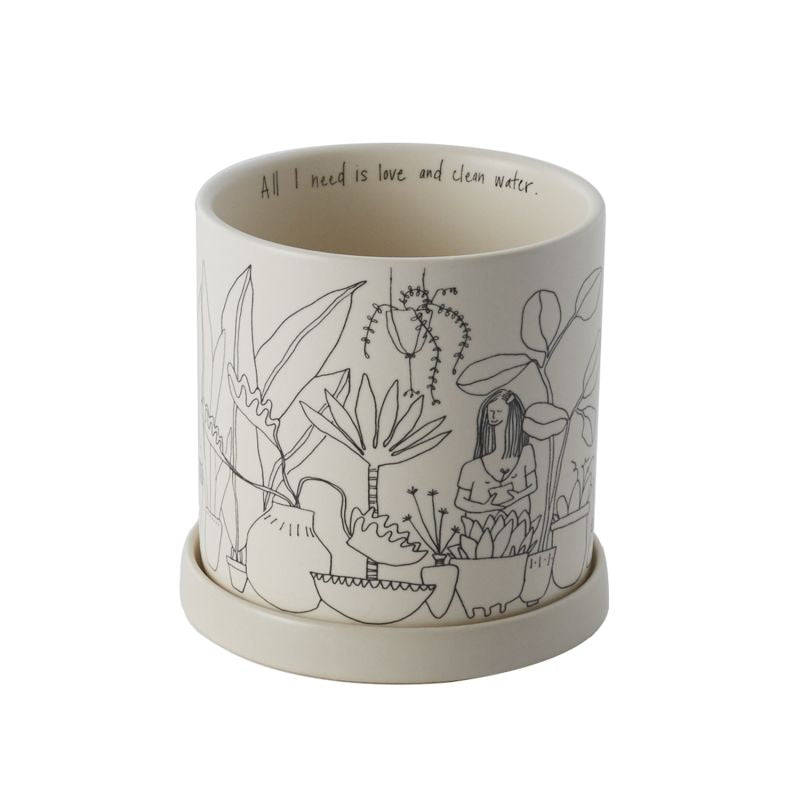 Plant Lady Pot